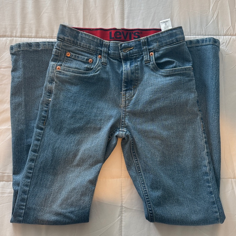 Levi’s Boys Jeans Bundle Size 12 – Slim Fit Denim Lot (4 Pair) - Picture 5 of 8